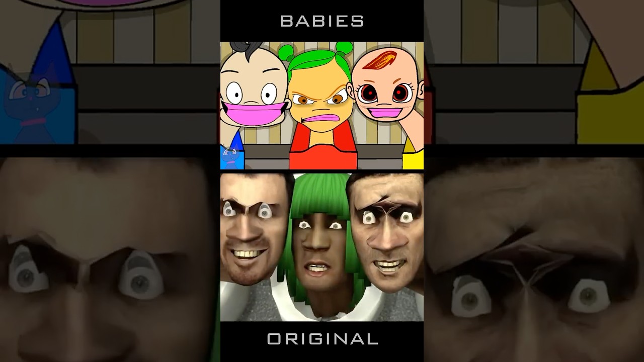 SKIBIDI TOILET BABIES - Comparison of original vs remake (animation meme) #shorts