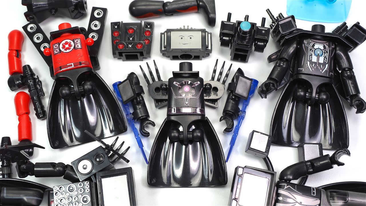 Skibidi Toilet Titan TV Man | Titan Cameraman | Titan Speakerman  Cinemaman | DaFuq!?Boom!'s Figures