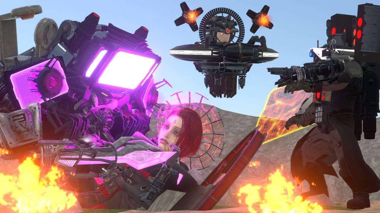 Skibidi War: Titan TV Man AndTitan Camera Speaker Vs Astro