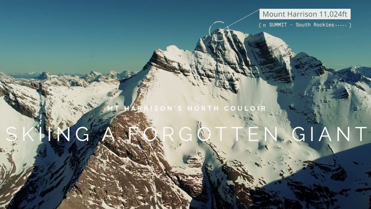 SKIING A FORGOTTEN GIANT - MT HARRISON'S NORTH COULOIR (11,023ft)
