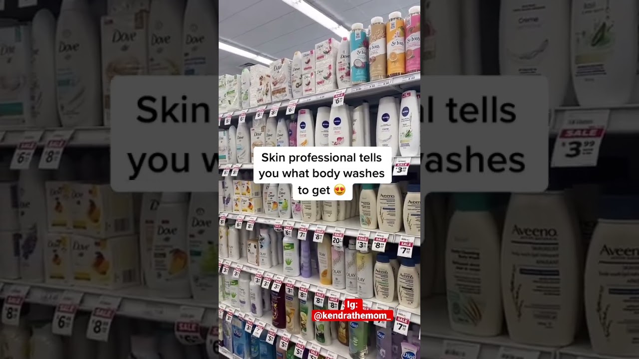 SKIN PROFESSIONAL TELLS YOU WHAT BODY WASHES TO GET 😍 #bodywash #skincareroutine #skinexpert
