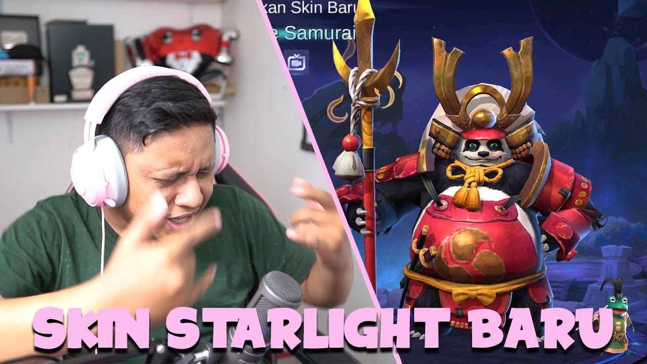 SKIN STARLIGHT AKAI BARU GENDUT BANGET DAH !!