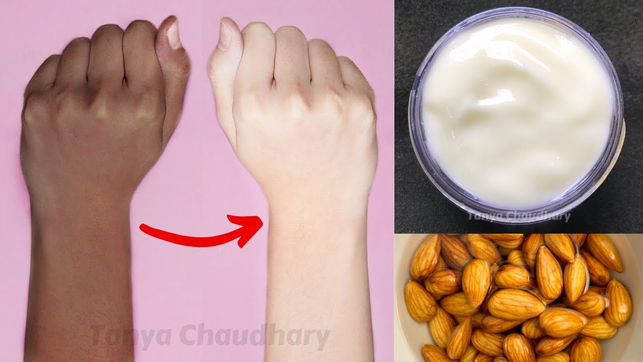 Skin Whitening Almond Cream | Get Fair Skin In Just 3 Days | Skin Whitening & Anti-Aging Cream