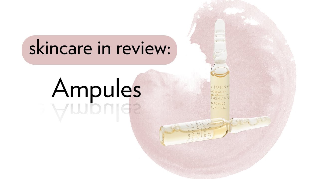 Skincare Expert Breaks Down Ampules | Jessica Johnson Beauty