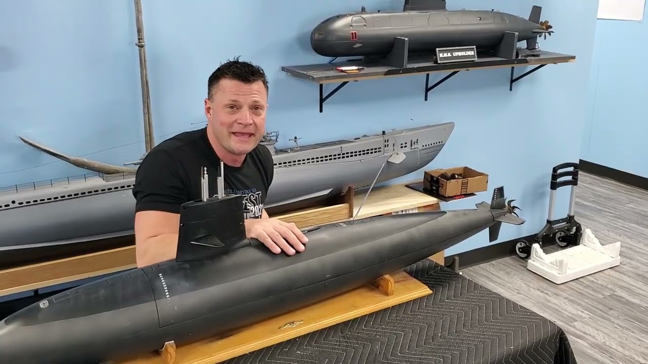 Skipjack Class RC Submarine Enters the Silent Service