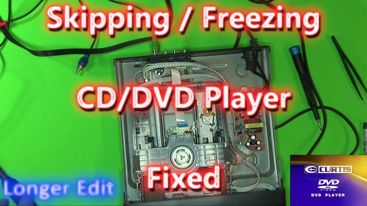 Skipping and Freezing DVD Player Fixed - Long edit - No or Bad disc Error