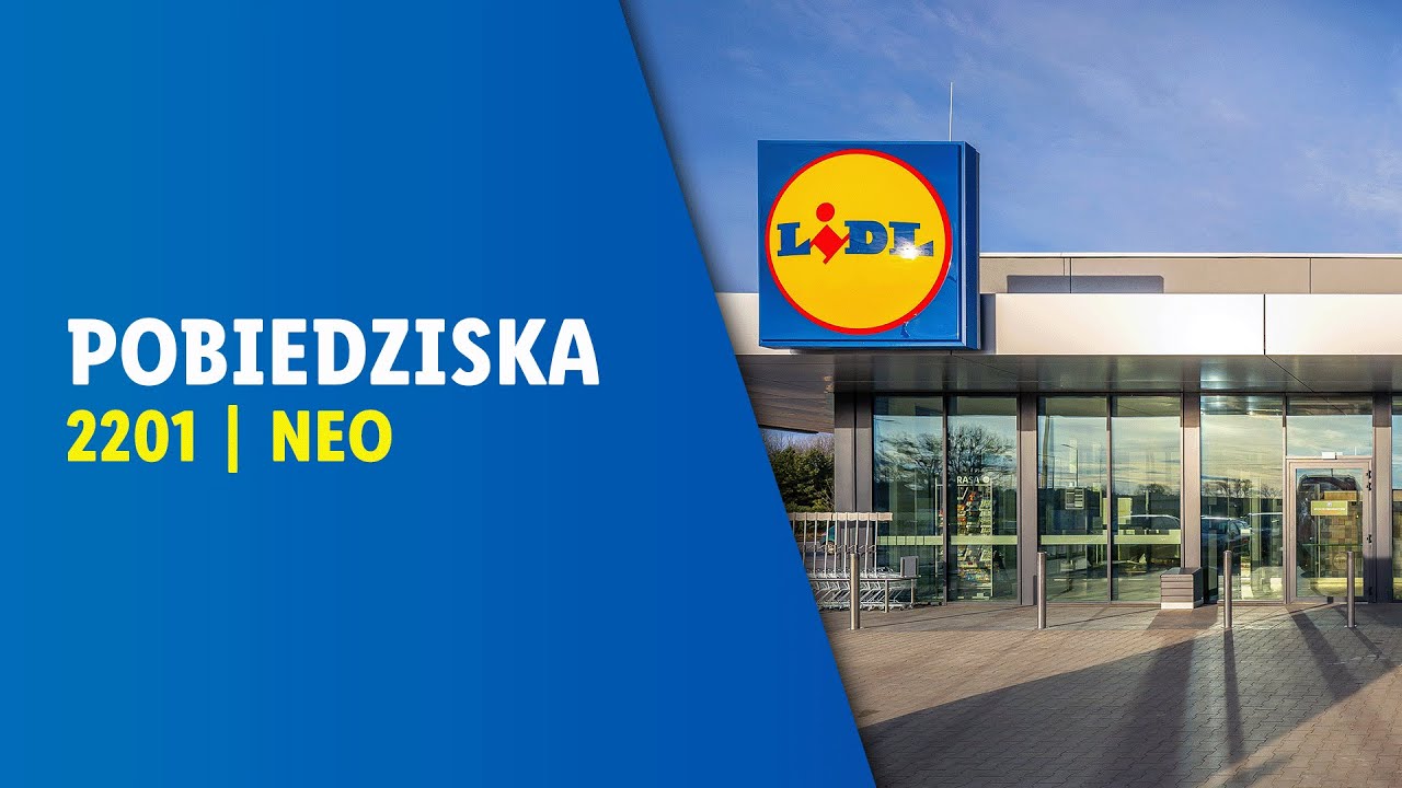 Sklep Lidl - 2201 Pobiedziska - dron