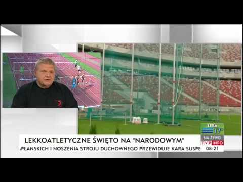 Skolimowski: liczę na 80 metrów Anity, to byłby prawdziwy Olimp (TVP Info, 23.08.2014)