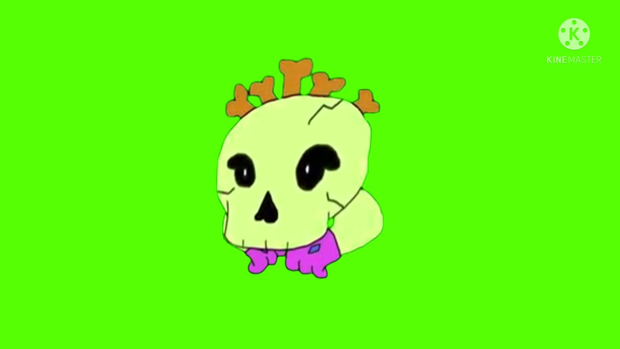 Skullimba Green Screen! 💀 (+Idle Animation)