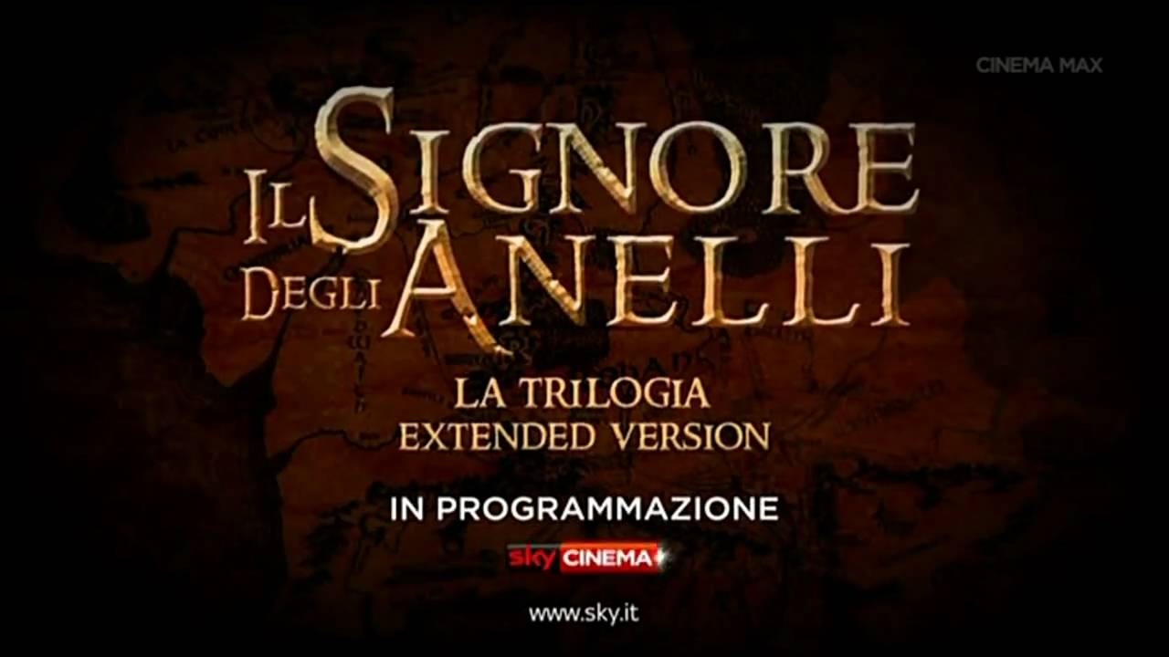 Sky Cinema HD Italy 720p - The Lord Of The Rings Trilogy Promo - 2011