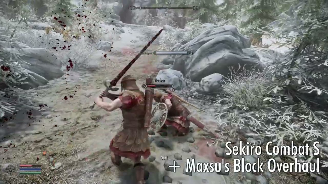 Skyrim | Maxsu's Block Overhaul soft incompatibilities with Sekiro Combat S