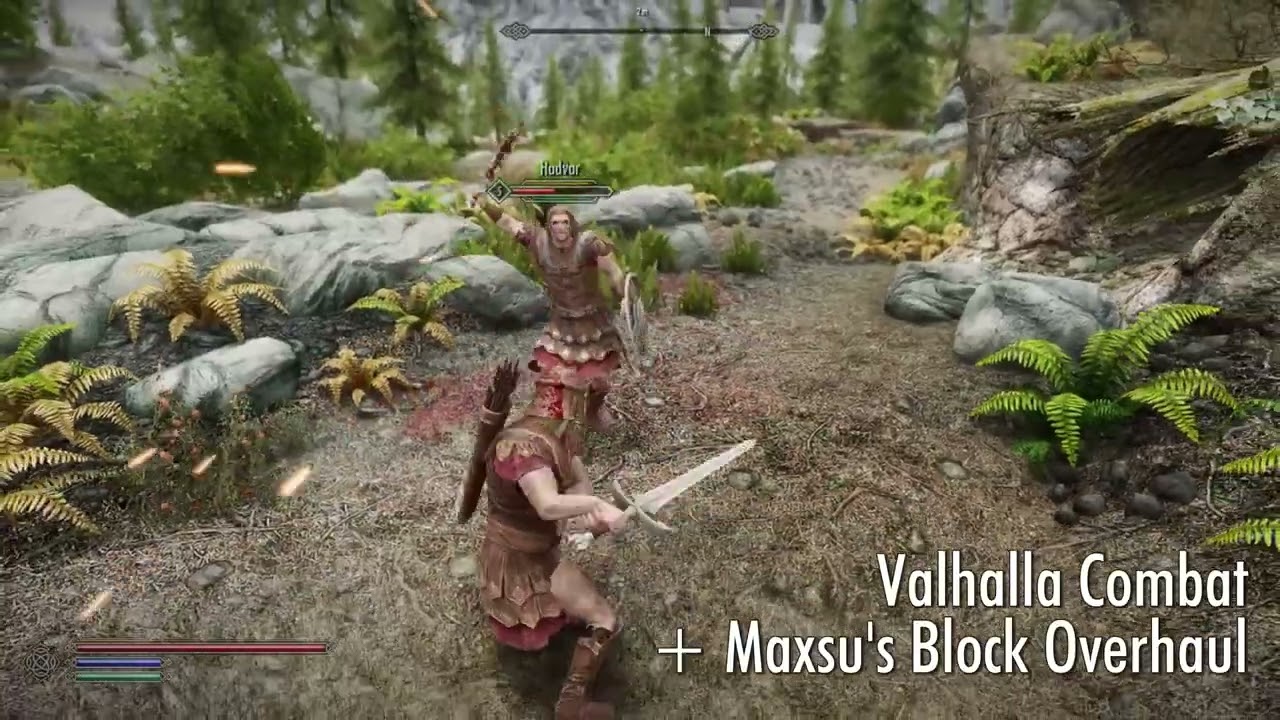 Skyrim | Maxsu's Block Overhaul soft incompatibilities with Valhalla Combat
