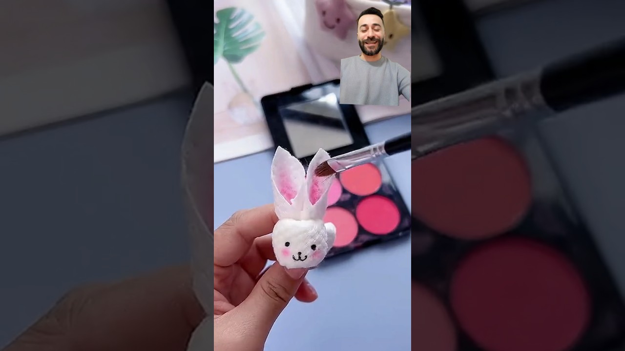 İslak mendil ile tavşan yapmak