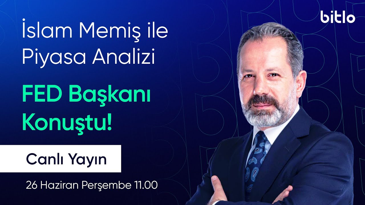 İslam Memiş ile Piyasa Analizi | Altın Yorumları ve Bitcoin'de Son Durum | 26.6.2025