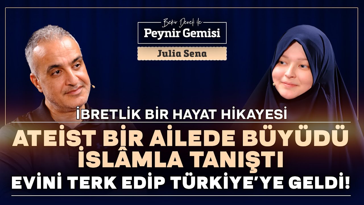İslamla Tanıştı Hayatı Değişti | Bekir Develi ile Peynir Gemisi | Julia Sena | 4K