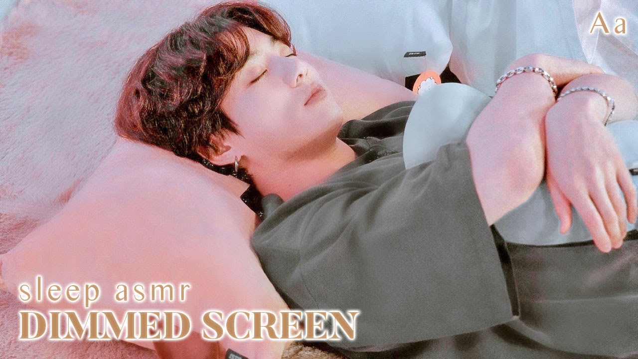 sleep with your boyfriend jungkook | rain, breathing, and white noise asmr