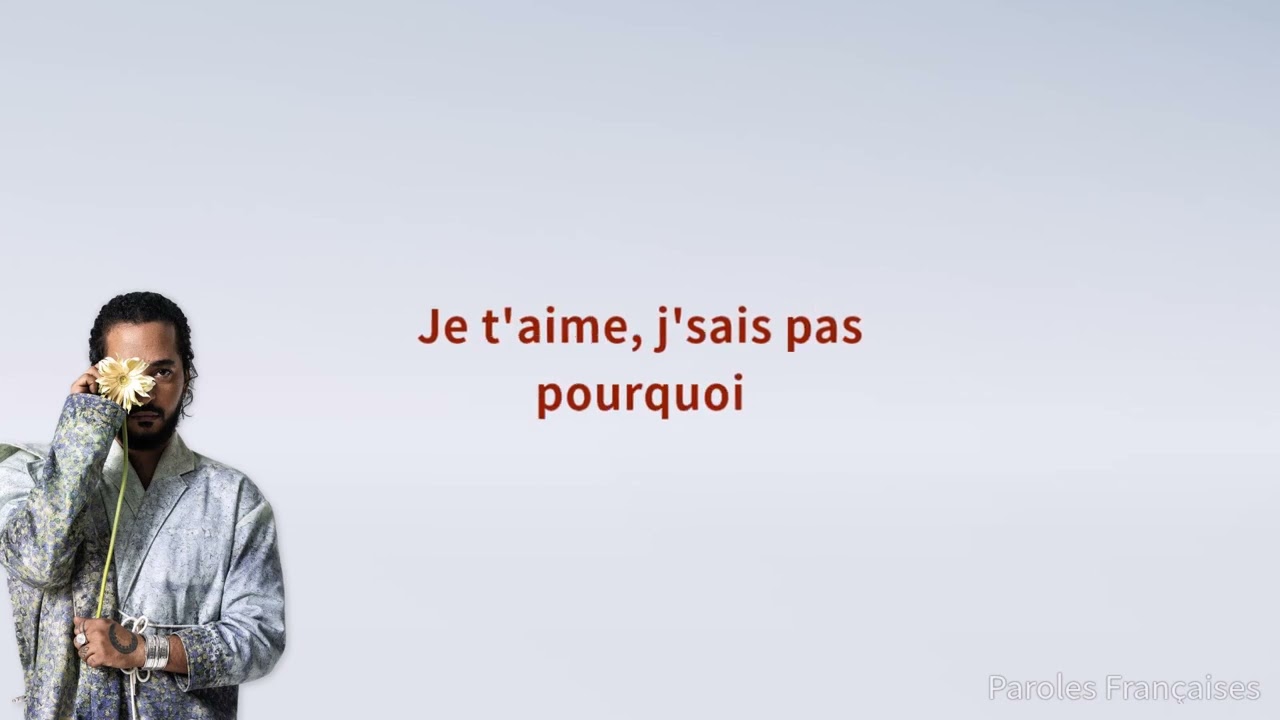 Slimane - Mon amour (Paroles)