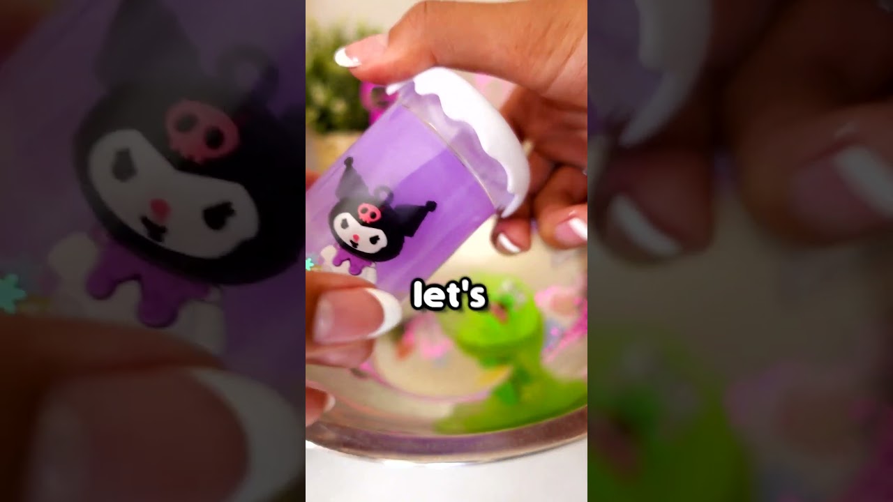 Slime but it's Sanrio! #sanrio #slime #shorts