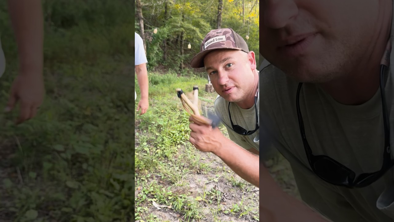 Sling Shot Challenge | He has 3 Shots to Get It