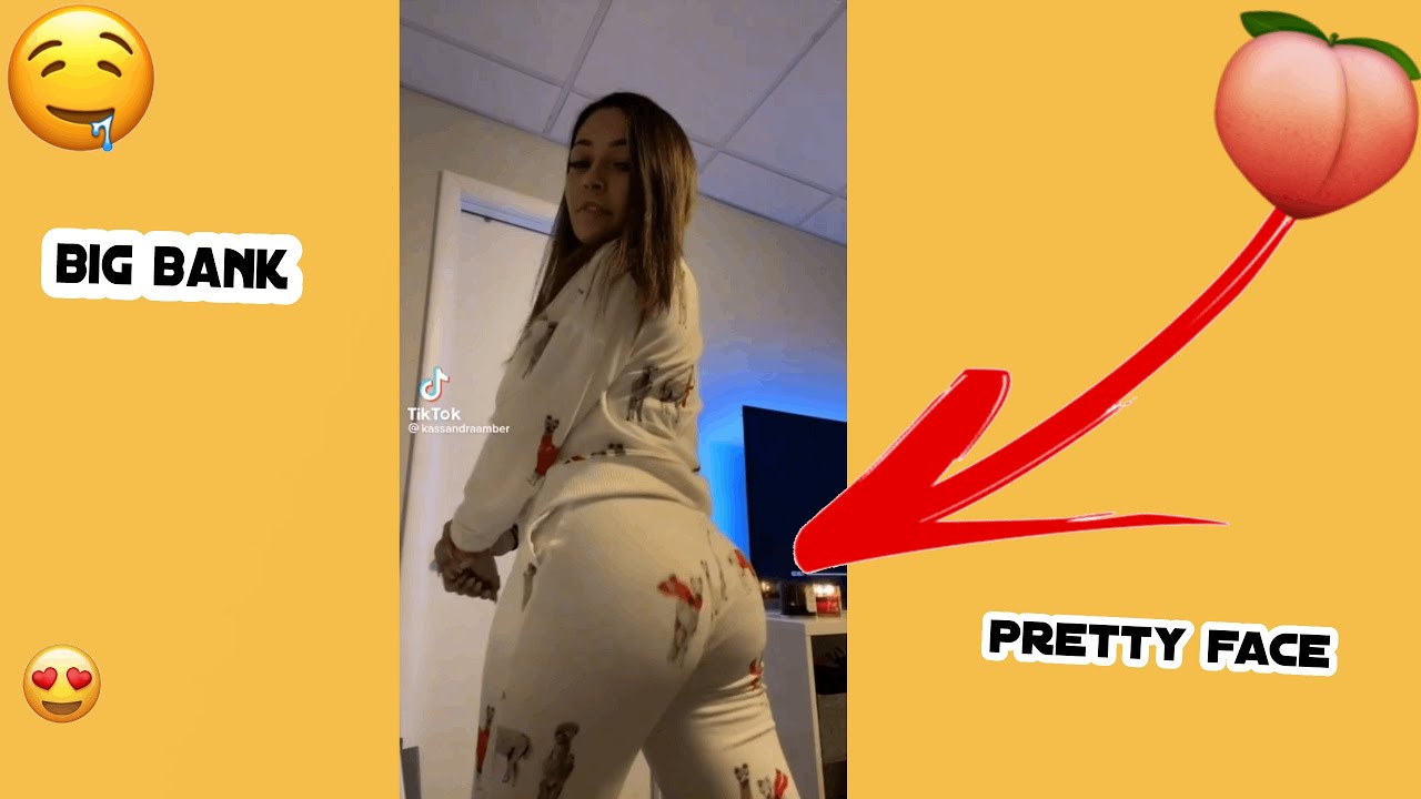 SLOW MOTION TWERK In Big Bank Challenge#shorts