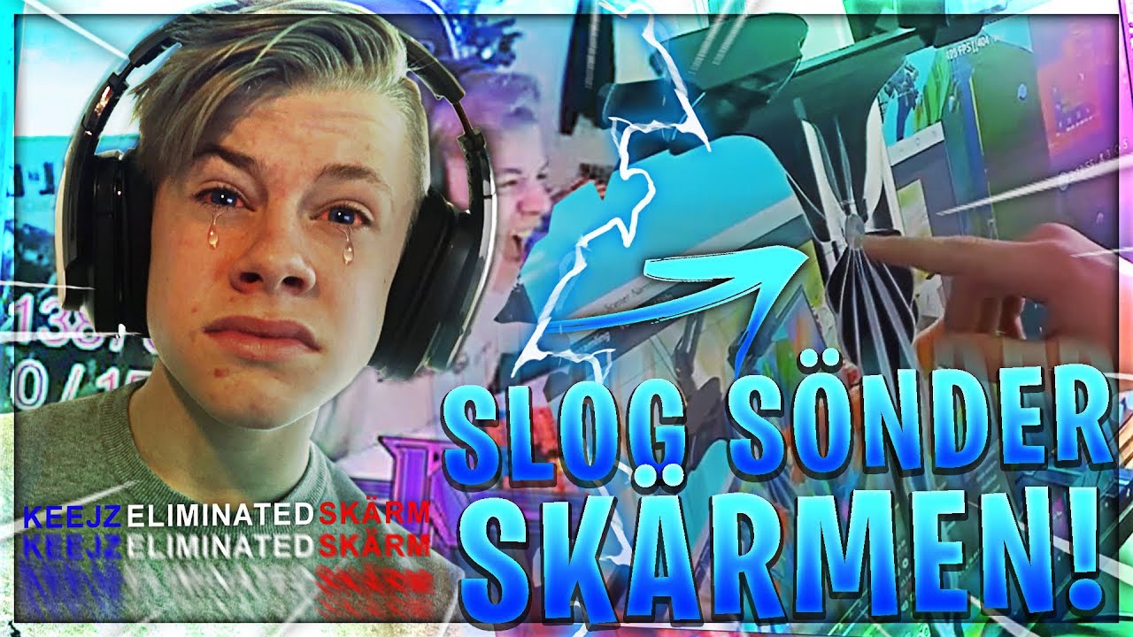SLÅR SÖNDER SKÄRMEN!!! & GALET MYCKET *RAGE!!!* - STREAM HIGHLIGHTS!!