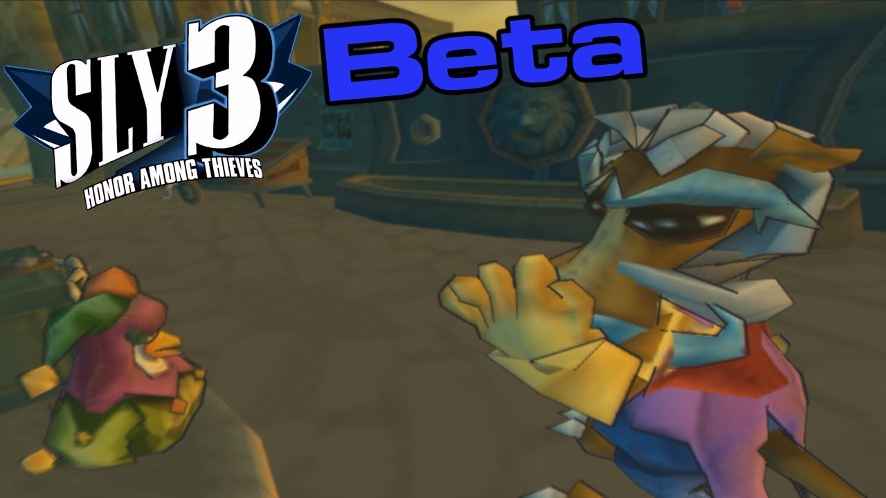 Sly 3 Alpha - Venice 1st Mission(Beta Octavio, guards and more)