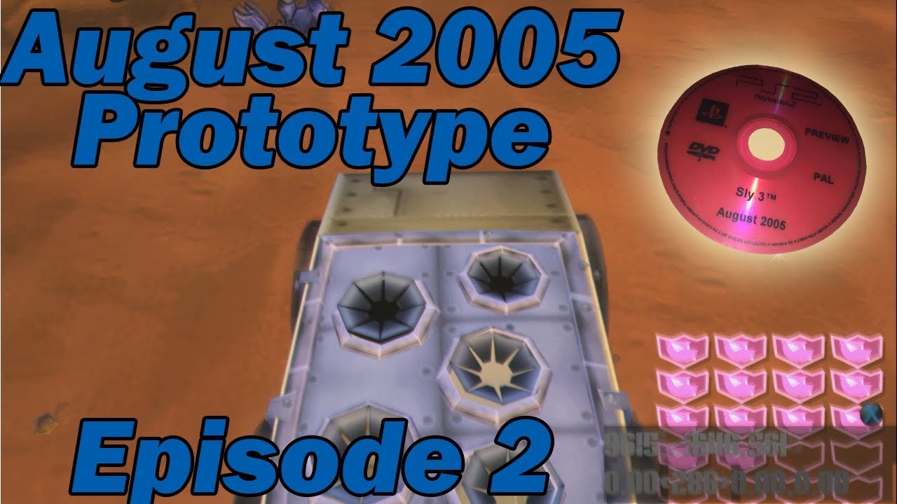 Sly 3 Beta - Episode 2 Playthrough (August 2005 Prototype)