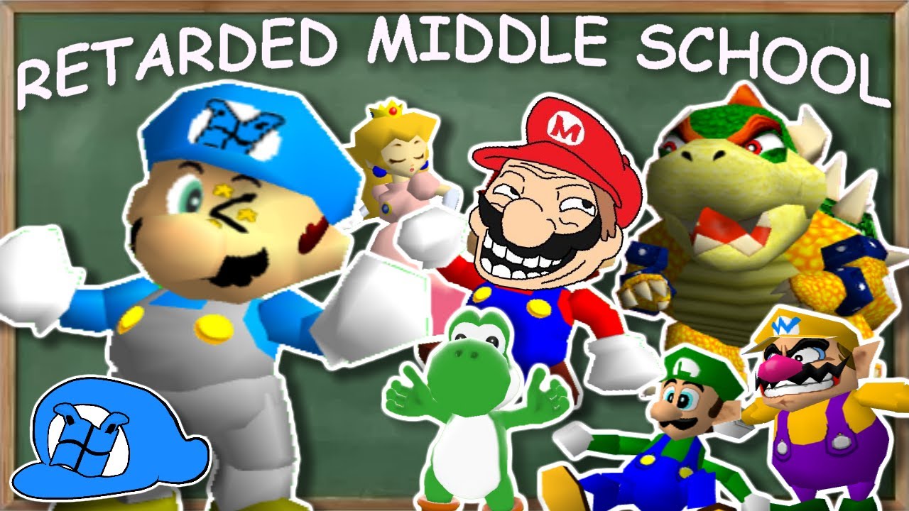 SM64 Bloopers: Retarded Middle School