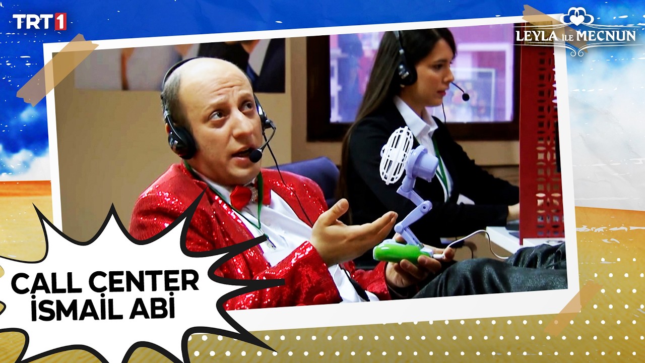 İsmail Abi, çağrı merkezinde çalışmaya başlarsa. 😂🗣️☎️ | Leyla ile Mecnun 93. Bölüm