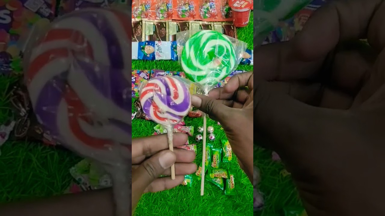 Small vs Big Lollipop Challenge #shorts