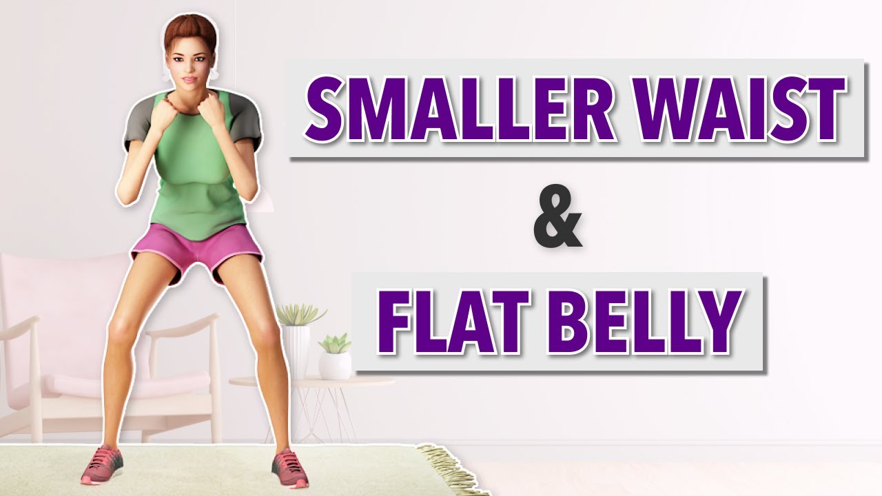 Small Waist & Flat Belly : Quick Boxing Workout