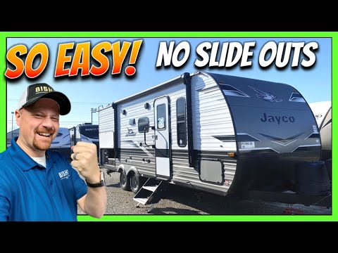 Smaller, No Slides • Just EASY Camping!! 2023 Jay Flight 224BH