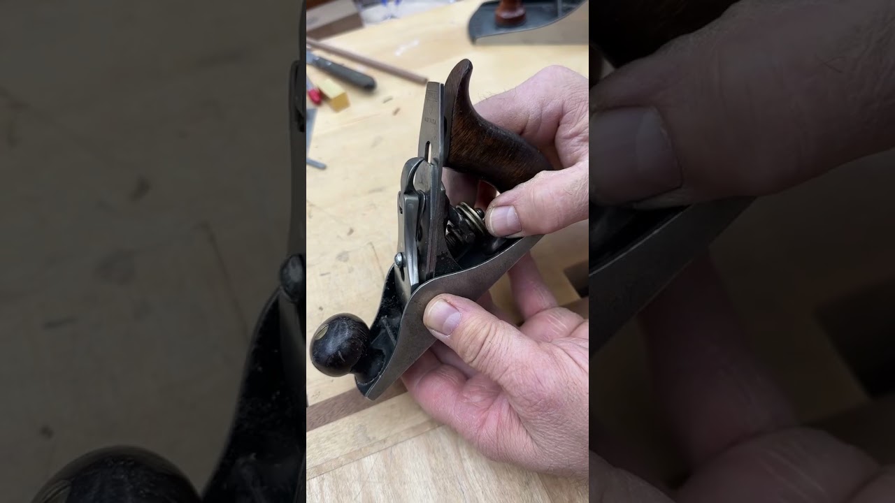 Smallest Stanley Hand Plane #shorts #woodworking #RobCosman