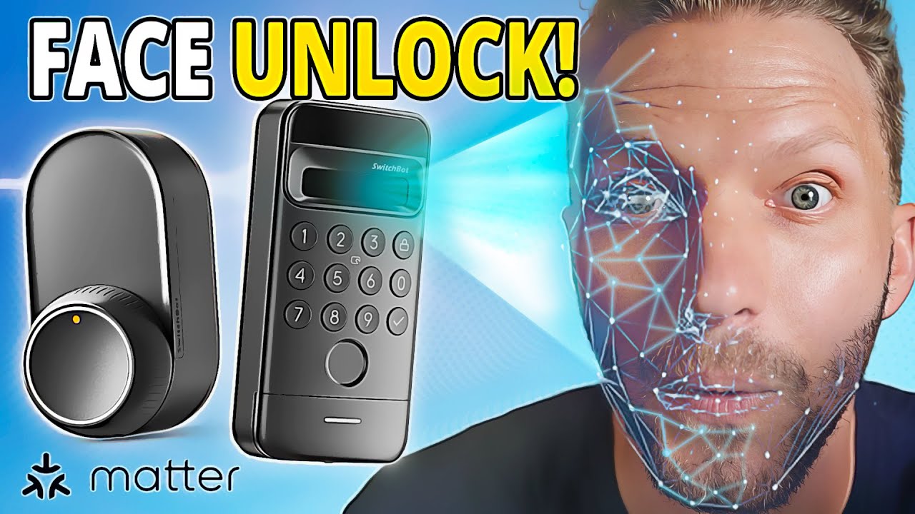 Smart Lock With Face Unlock?! 👀 SwitchBot Lock Ultra Vision