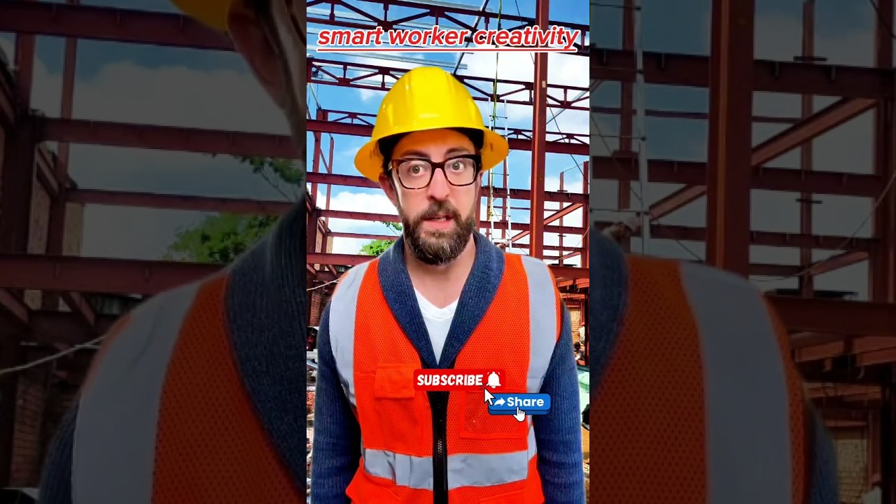 smart worker creativity #workerslife #creative #amazing #tricks #tools #workers #world #construction