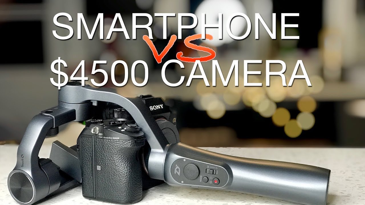 Smartphone vs $4500 Camera - Zhiyun Smooth-Q Review