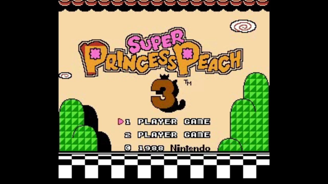 SMB Hack Longplay - Super Princess Peach 3