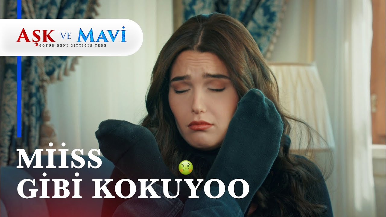 İsmet'in ayaklarını kokladı🥴 - Aşk ve Mavi 18.Bölüm