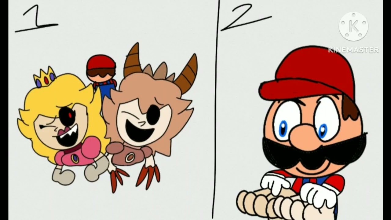 SMG4 Mario Tickled Horror Peach and Coronation Day Peach Feet