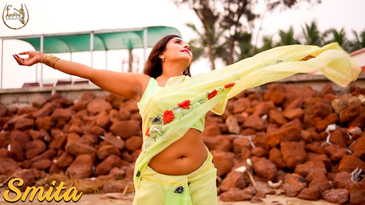 SMITA SANA | COTTON TRANSPARENT SAREE LOOKS