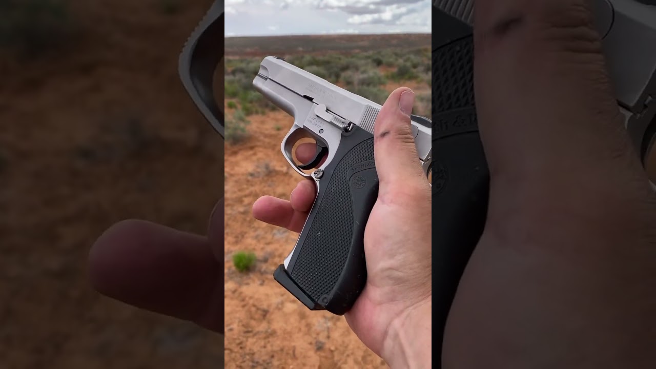 Smith & Wesson model 5946 9MM #shorts #middleofnowhere #camping #smithandwesson #s&w5946