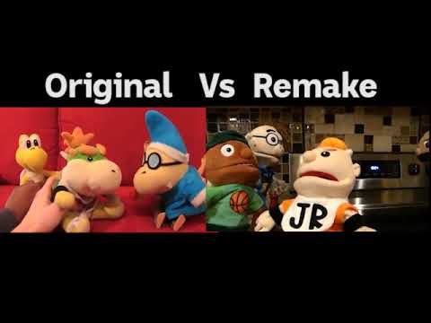 SML Movie: Bowser Junior's All Nighter! Original Vs Remake