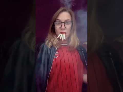 Smoke multiple 5 (part4)   #smokinggirl #smokingfetish #smokingmultiple