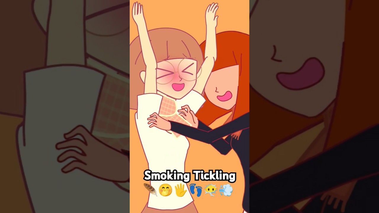 Smoking Tickling 🪶🤭🖐👣😶‍🌫️💨 #animation #cartoon #comedy #funny #humor #jokes #wtf #hilarious #laugh