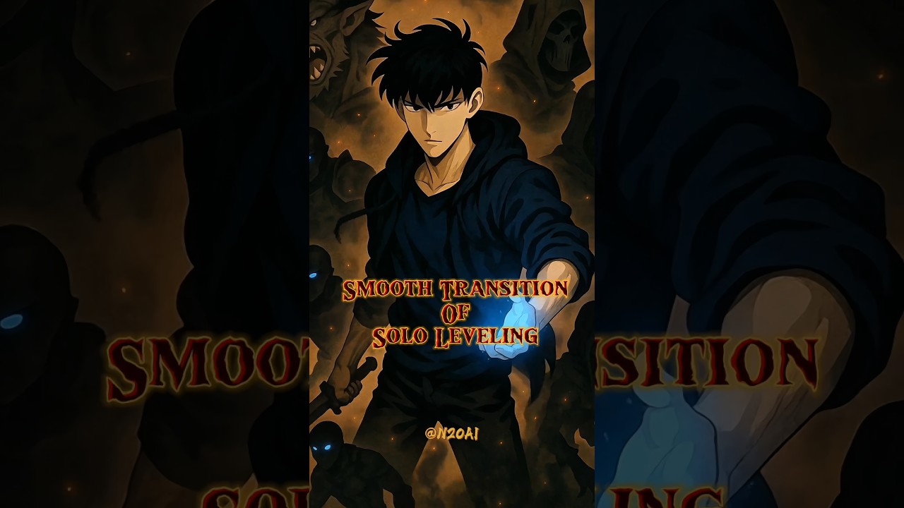 Smooth Transition Of Solo Leveling Characters 🤌🔥 #sololeveling #anime #animeedit #midjourney