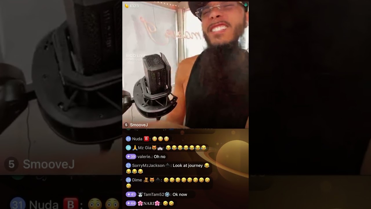 SmoovJ shows up and out on MzIvyQueen panel #ivy #bigo #hiddengem #bigoapp