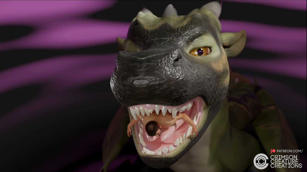 Smug Predator | Dragon Vore Animation