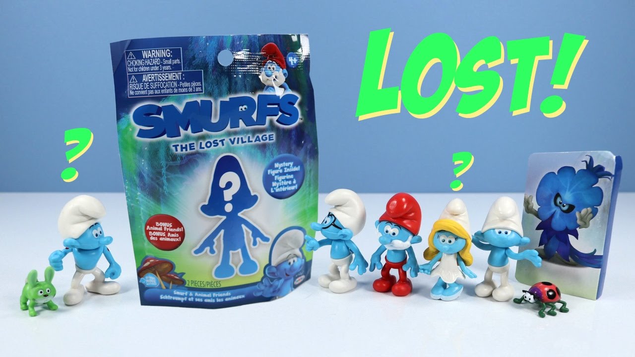 Smurfs The Lost Village Mystery Figure Packs with Codes SPOILERS