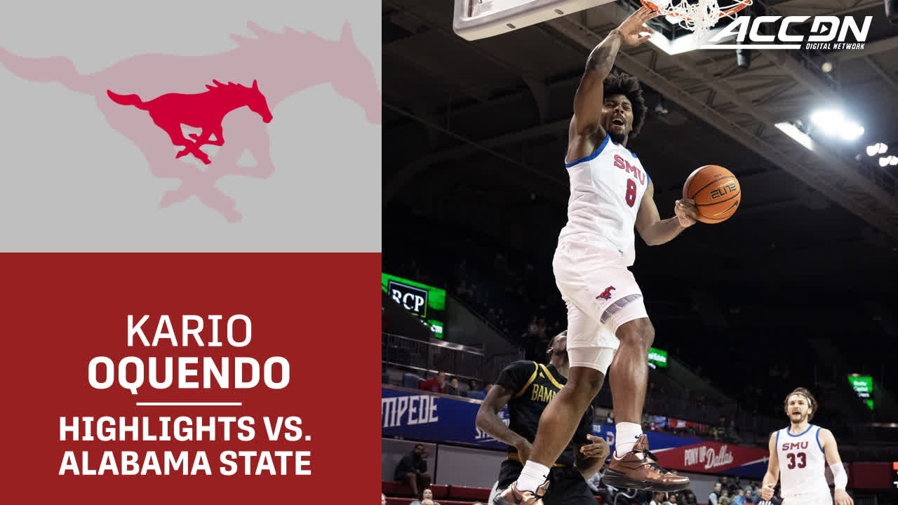 SMU's Kario Oquendo's Nearly Perfect Offensive Game