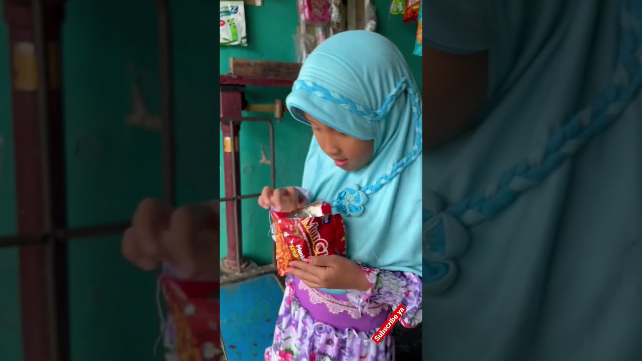 Snack Berhadiah #shorts #anakdesa #hidupdidesa #jualan #minivlog #snack
